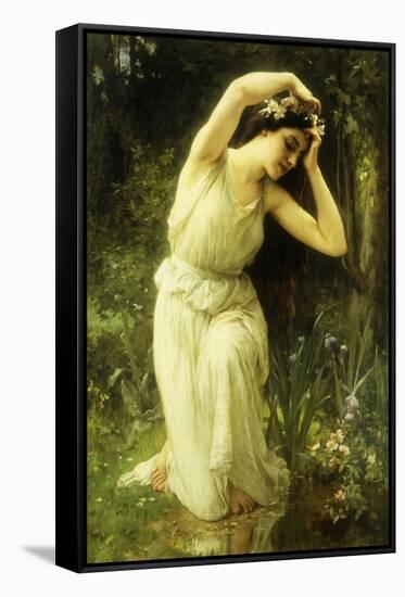 A Nymph in the Forest-Charles Amable Lenoir-Framed Stretched Canvas