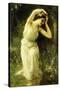 A Nymph in the Forest-Charles Amable Lenoir-Stretched Canvas