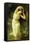 A Nymph in the Forest-Charles Amable Lenoir-Framed Stretched Canvas