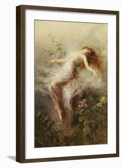 A Nymph-Edouard Bisson-Framed Giclee Print