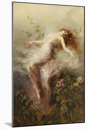 A Nymph-Edouard Bisson-Mounted Premium Giclee Print