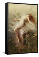 A Nymph-Edouard Bisson-Framed Stretched Canvas