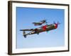 A P-38 Lightning and P-51D Mustang in Flight-Stocktrek Images-Framed Photographic Print