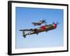 A P-38 Lightning and P-51D Mustang in Flight-Stocktrek Images-Framed Photographic Print