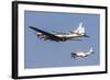 A P-51 Mustang Flies Alongside a B-17 Flying Fortress-Stocktrek Images-Framed Photographic Print