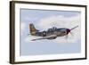 A P-51 Mustang Flies by at Vacaville, California-Stocktrek Images-Framed Photographic Print