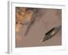 A P-51 Mustang Gives Chases To a Mysterious UFO-Stocktrek Images-Framed Photographic Print