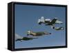 A P-51 Mustang-Stocktrek Images-Framed Stretched Canvas