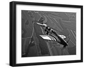 A P-51C Mustang in Flight-Stocktrek Images-Framed Photographic Print