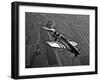 A P-51C Mustang in Flight-Stocktrek Images-Framed Photographic Print