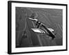 A P-51C Mustang in Flight-Stocktrek Images-Framed Photographic Print