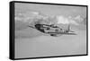 A P-51D Mustang in Flight Near Hollister, California-null-Framed Stretched Canvas