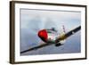 A P-51D Mustang in Flight Near Prescott, Arizona-null-Framed Photographic Print