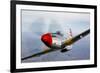 A P-51D Mustang in Flight Near Prescott, Arizona-null-Framed Photographic Print