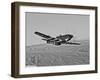 A P-51D Mustang in Flight Over Hollister, California-Stocktrek Images-Framed Photographic Print