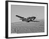 A P-51D Mustang in Flight Over Hollister, California-Stocktrek Images-Framed Photographic Print