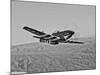 A P-51D Mustang in Flight Over Hollister, California-Stocktrek Images-Mounted Photographic Print