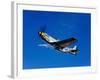 A P-51D Mustang Kimberly Kaye in Flight-Stocktrek Images-Framed Photographic Print