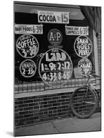 A&P Chain Food Market Advertises its 1939 Food Prices-null-Mounted Photo