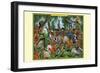 A Pack of Ragtime Irish Setters-Richard Kelly-Framed Art Print