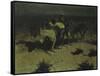 A Pack Train, 1909-Frederic Sackrider Remington-Framed Stretched Canvas