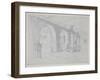 A Packing Shop, Bradford, 1915 (Pencil on Paper)-Eric Gill-Framed Giclee Print