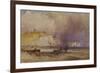 A Paddle-Steamer Leaving Dover Harbour, 1879-William Callow-Framed Giclee Print