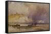 A Paddle-Steamer Leaving Dover Harbour, 1879-William Callow-Framed Stretched Canvas