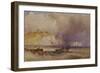 A Paddle-Steamer Leaving Dover Harbour, 1879-William Callow-Framed Giclee Print