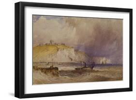 A Paddle-Steamer Leaving Dover Harbour, 1879-William Callow-Framed Giclee Print