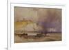 A Paddle-Steamer Leaving Dover Harbour-William Callow-Framed Giclee Print