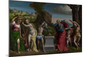 A Pagan Sacrifice, 1526-Benvenuto Tisi Da Garofalo-Mounted Giclee Print