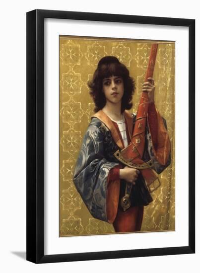 A Page, 1881-Alexandre Cabanel-Framed Premium Giclee Print