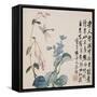 A Page (Dragonfly) from Flowers and Bird, Vegetables and Fruits-Li Shan-Framed Stretched Canvas