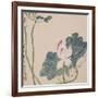 A Page (Flowers) from Flowers and Bird, Vegetables and Fruits-Li Shan-Framed Giclee Print