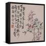 A Page (Flowers) from Flowers and Bird, Vegetables and Fruits-Li Shan-Framed Stretched Canvas