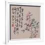 A Page (Flowers) from Flowers and Bird, Vegetables and Fruits-Li Shan-Framed Giclee Print