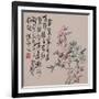 A Page (Flowers) from Flowers and Bird, Vegetables and Fruits-Li Shan-Framed Giclee Print