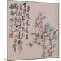 A Page (Flowers) from Flowers and Bird, Vegetables and Fruits-Li Shan-Mounted Giclee Print