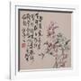 A Page (Flowers) from Flowers and Bird, Vegetables and Fruits-Li Shan-Framed Giclee Print