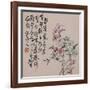 A Page (Flowers) from Flowers and Bird, Vegetables and Fruits-Li Shan-Framed Giclee Print