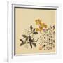 A Page (Flowers) from Flowers and Bird, Vegetables and Fruits-Li Shan-Framed Giclee Print