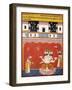 A Page from a Dispersed 'Ragamala: Khambavati Ragini' (Garland of Musical Modes)-null-Framed Giclee Print