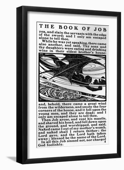 A Page from the Book of Job, C1903-null-Framed Giclee Print