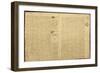 A Page from the Codex Leicester, 1508-12-Leonardo da Vinci-Framed Giclee Print