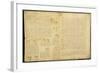 A Page from the Codex Leicester, 1508-12-Leonardo da Vinci-Framed Giclee Print