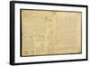 A Page from the Codex Leicester, 1508-12-Leonardo da Vinci-Framed Giclee Print