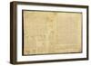 A Page from the Codex Leicester, 1508-12-Leonardo da Vinci-Framed Giclee Print