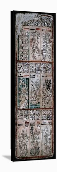 A Page from the Dresden Codex, Maya Manuscript, 1901-null-Stretched Canvas