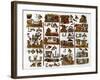 A Page from the Vienna Manuscript of Zapothec Origin, 1901-null-Framed Giclee Print